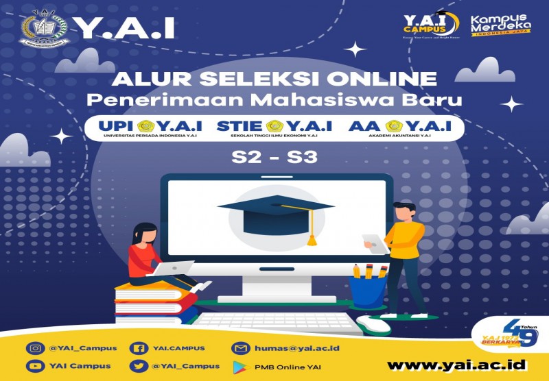 Alur Seleksi Online Penerimaan Mahasiswa Baru S2 dan S3