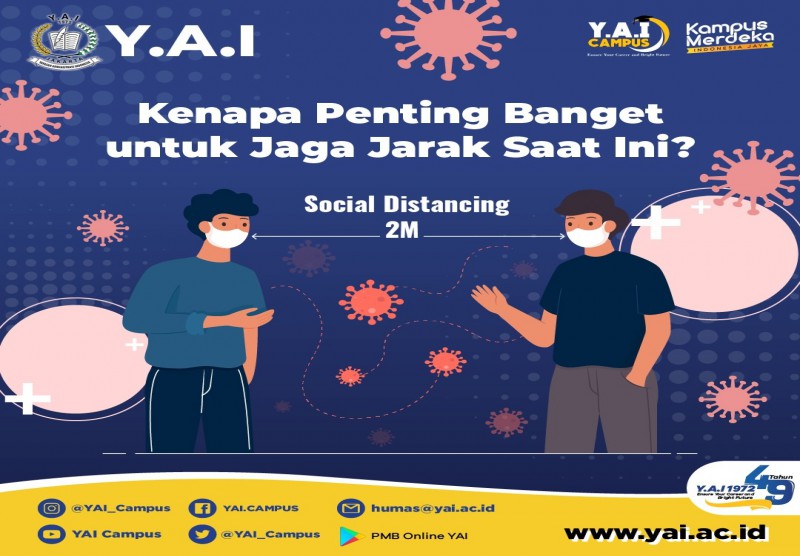 Kenapa Penting Sekali Untuk Jaga Jarak Saat Ini