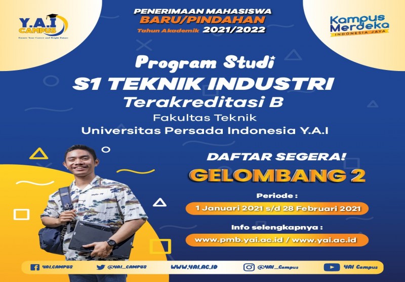 Program Studi S1 Teknik Industri Terakreditasi B