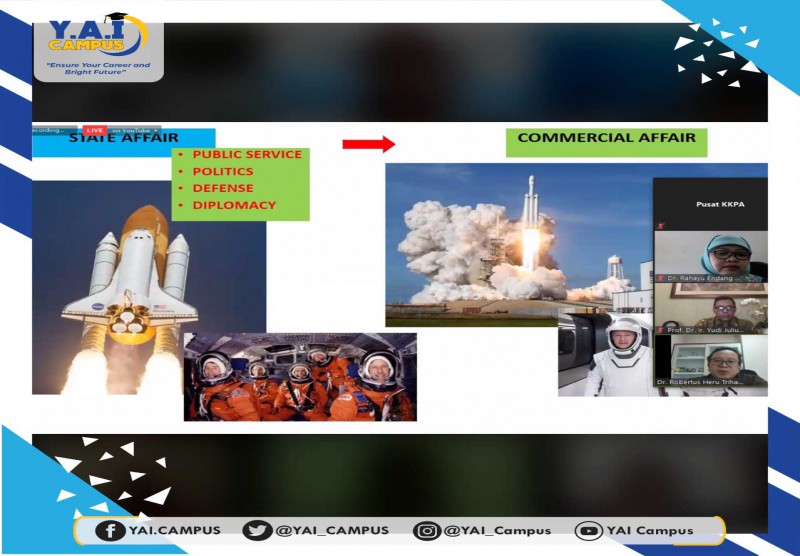 Webinar Fakultas Ekonomi dan Bisnis UPI Y.A.I dengan LAPAN seri 2 Sinas KPA V